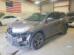 Salvage cars for sale from Copart Conway, AR: 2018 Toyota Highlander le