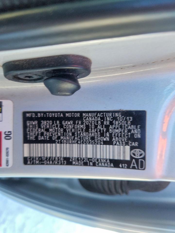 2014 Toyota Corolla l