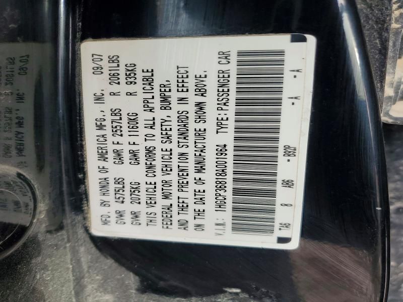 2008 Honda Accord exl