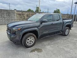 Salvage cars for sale from Copart Homestead, FL: 2024 Toyota Tacoma Double cab