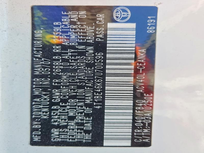 2007 Toyota Camry ce