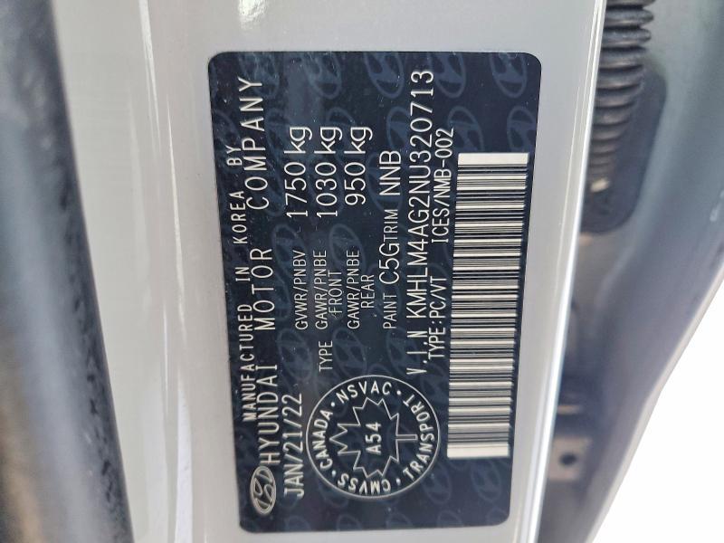 2022 Hyundai Elantra sel
