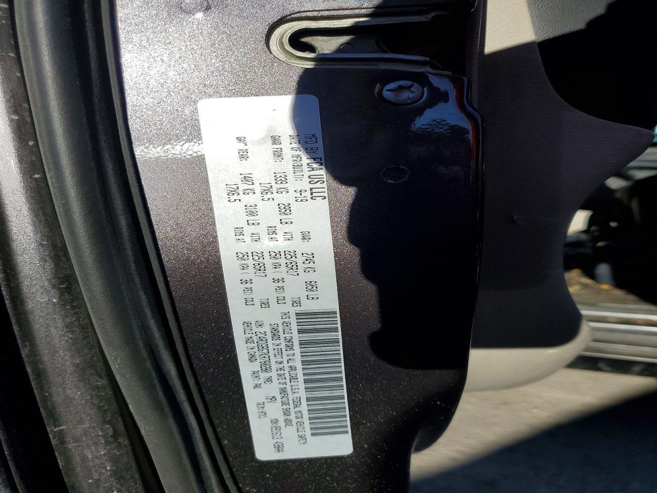 2019 Dodge Grand Caravan se