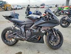 Salvage motorcycles for sale at San Diego, CA auction: 2025 Yama YZFR7