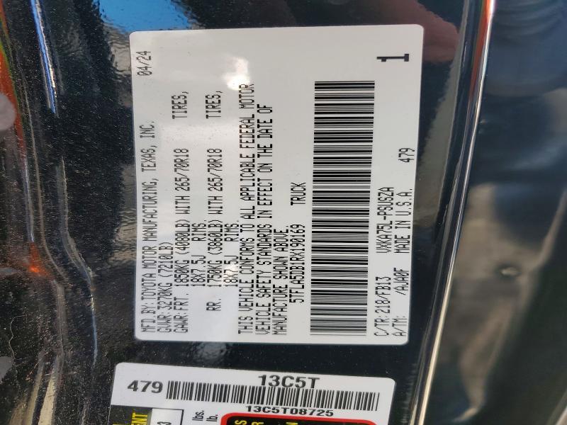 2024 Toyota Tundra Crewmax sr