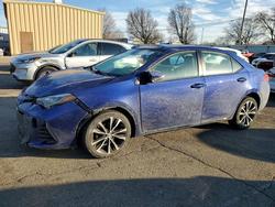 Salvage cars for sale from Copart Moraine, OH: 2018 Toyota Corolla l