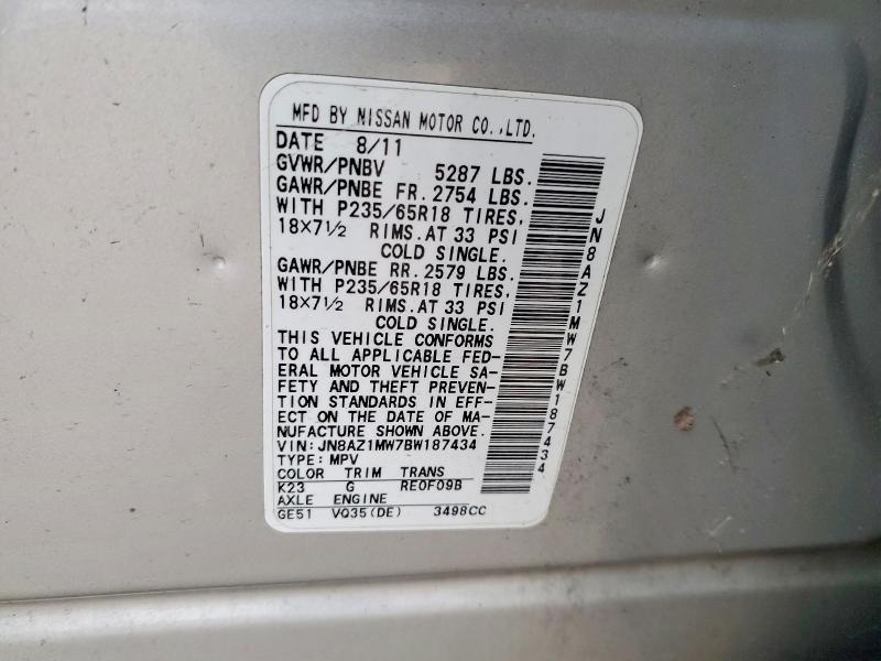 2011 Nissan Murano s