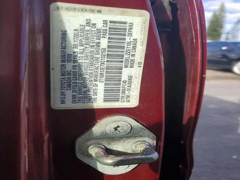 1999 Toyota Corolla ve