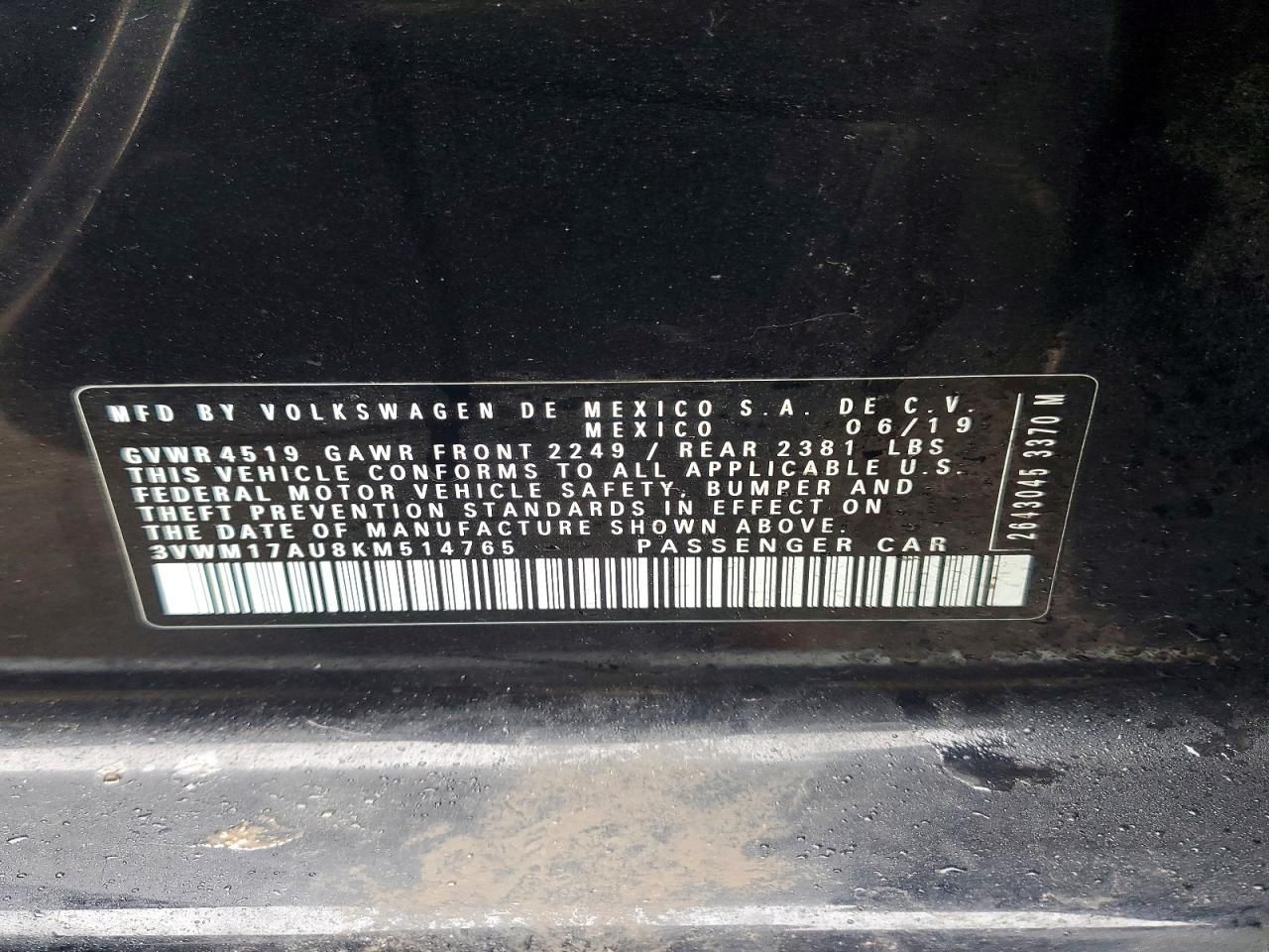 2019 Volkswagen Golf Alltrack s