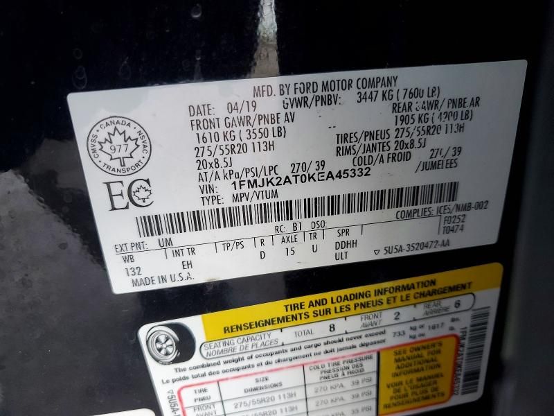 2019 Ford Expedition max Limited