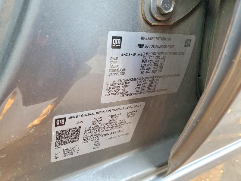 2022 Chevrolet Silverado ltd K1500 lt