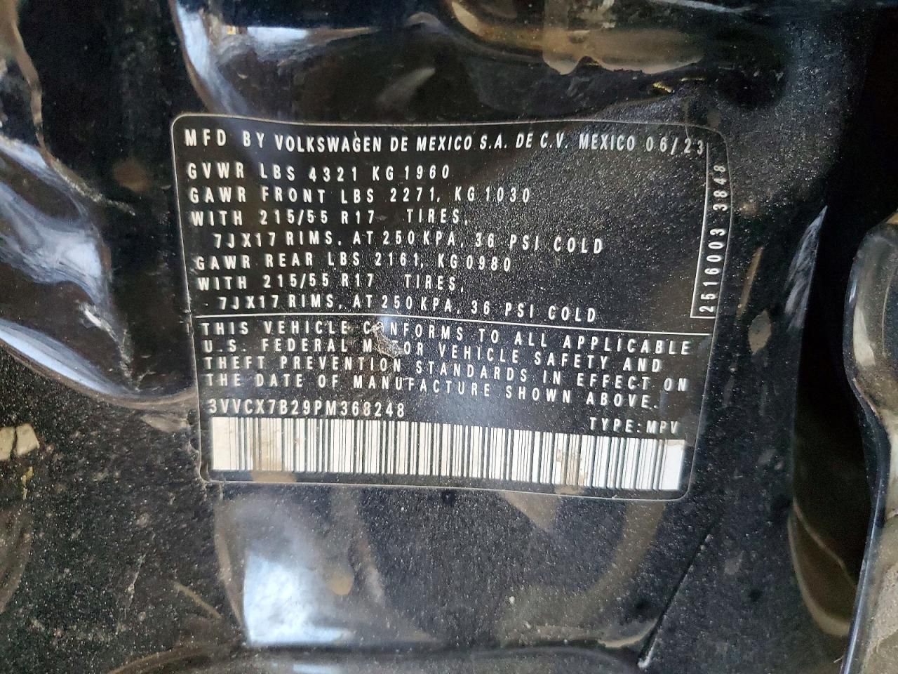 2023 Volkswagen Taos 1.5t s