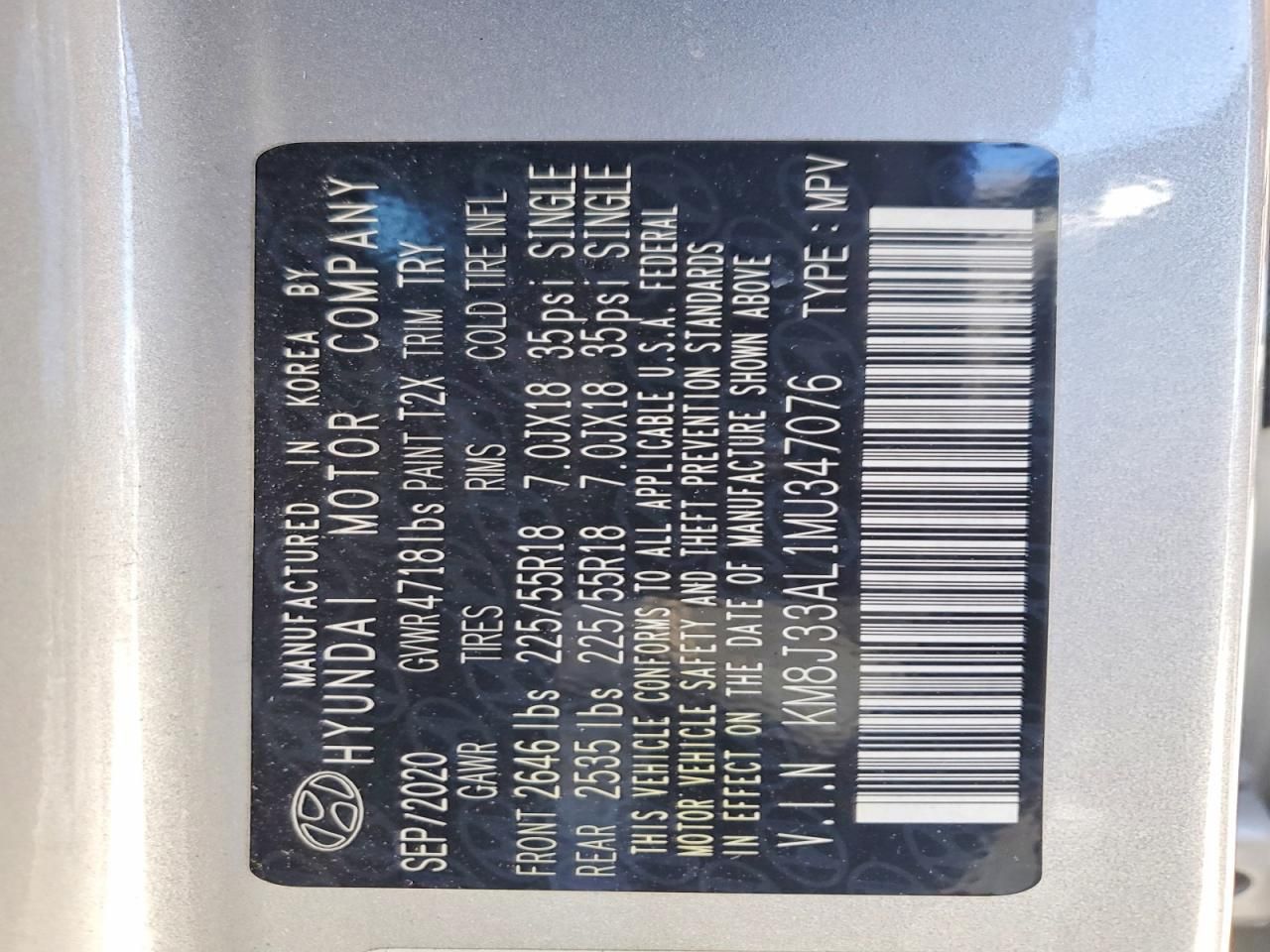 2021 Hyundai Tucson Limited