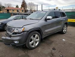 Jeep salvage cars for sale: 2012 Jeep Grand Cherokee Overland
