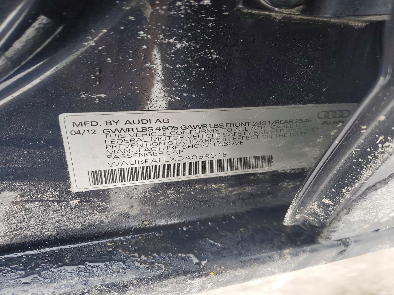 2013 Audi A4 Premium