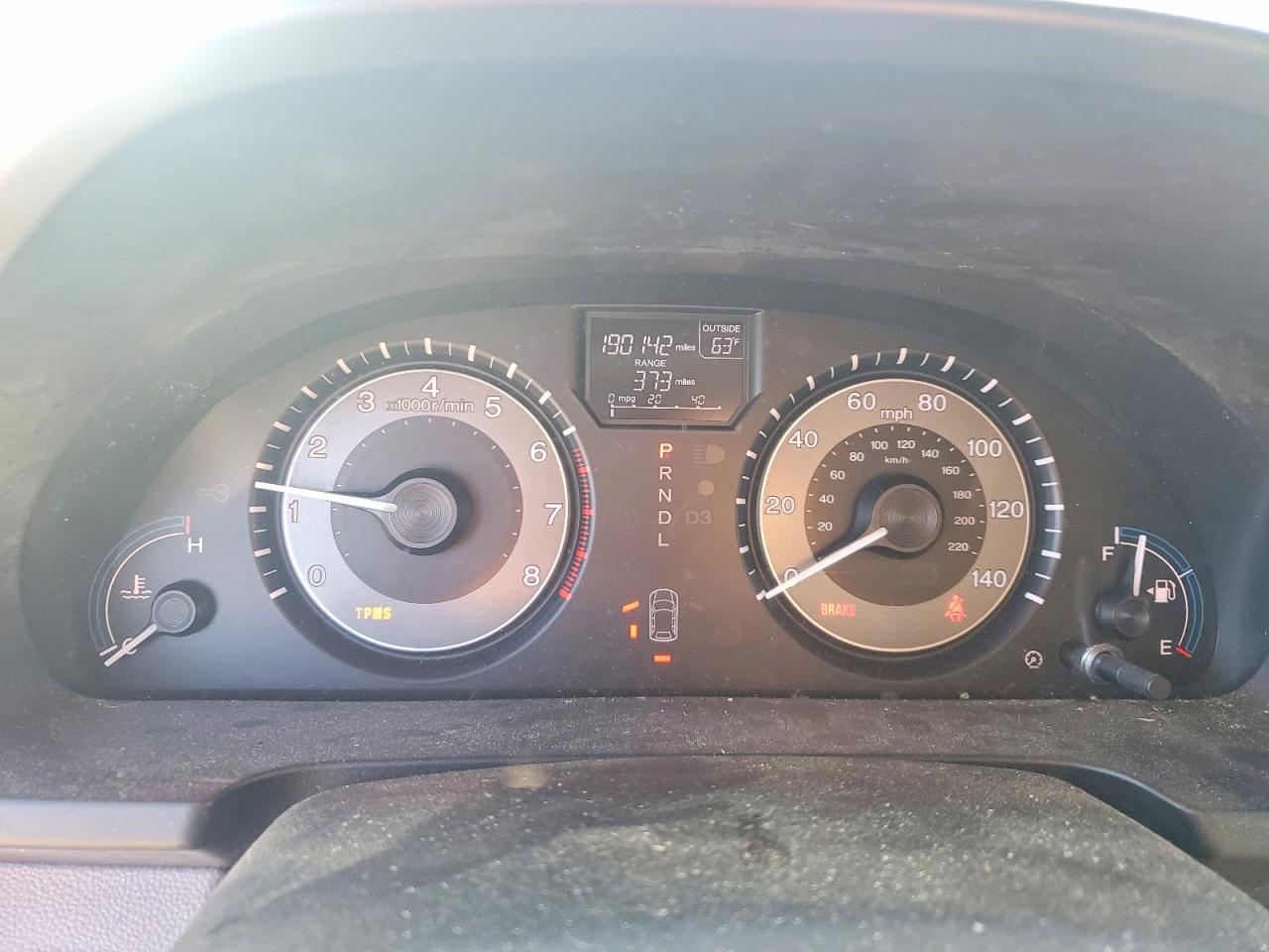 2012 Honda Odyssey exl