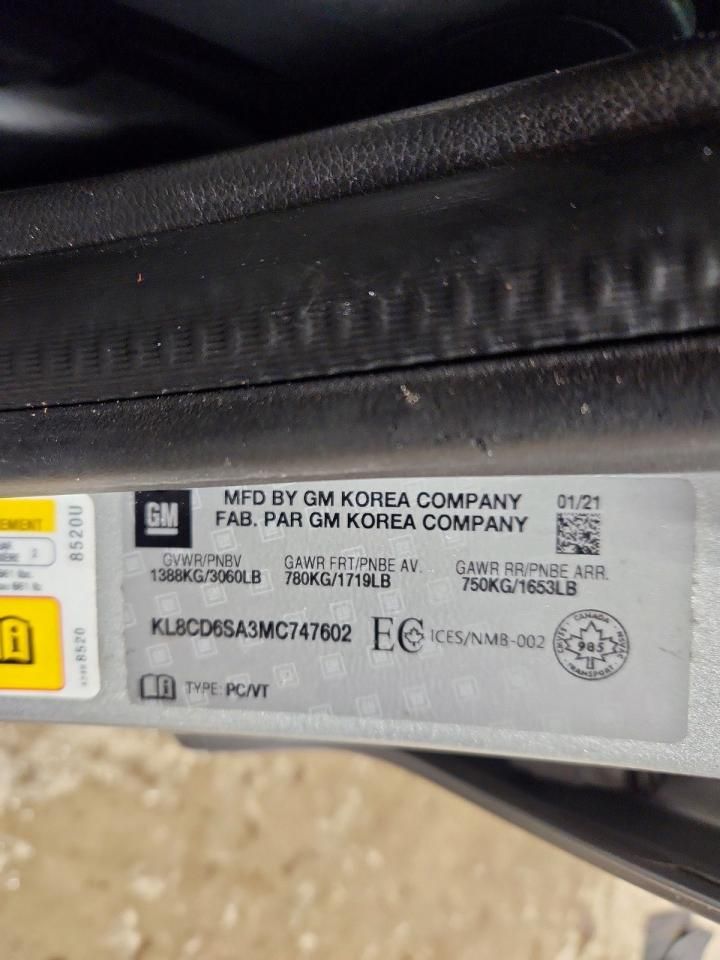 2021 Chevrolet Spark 1LT