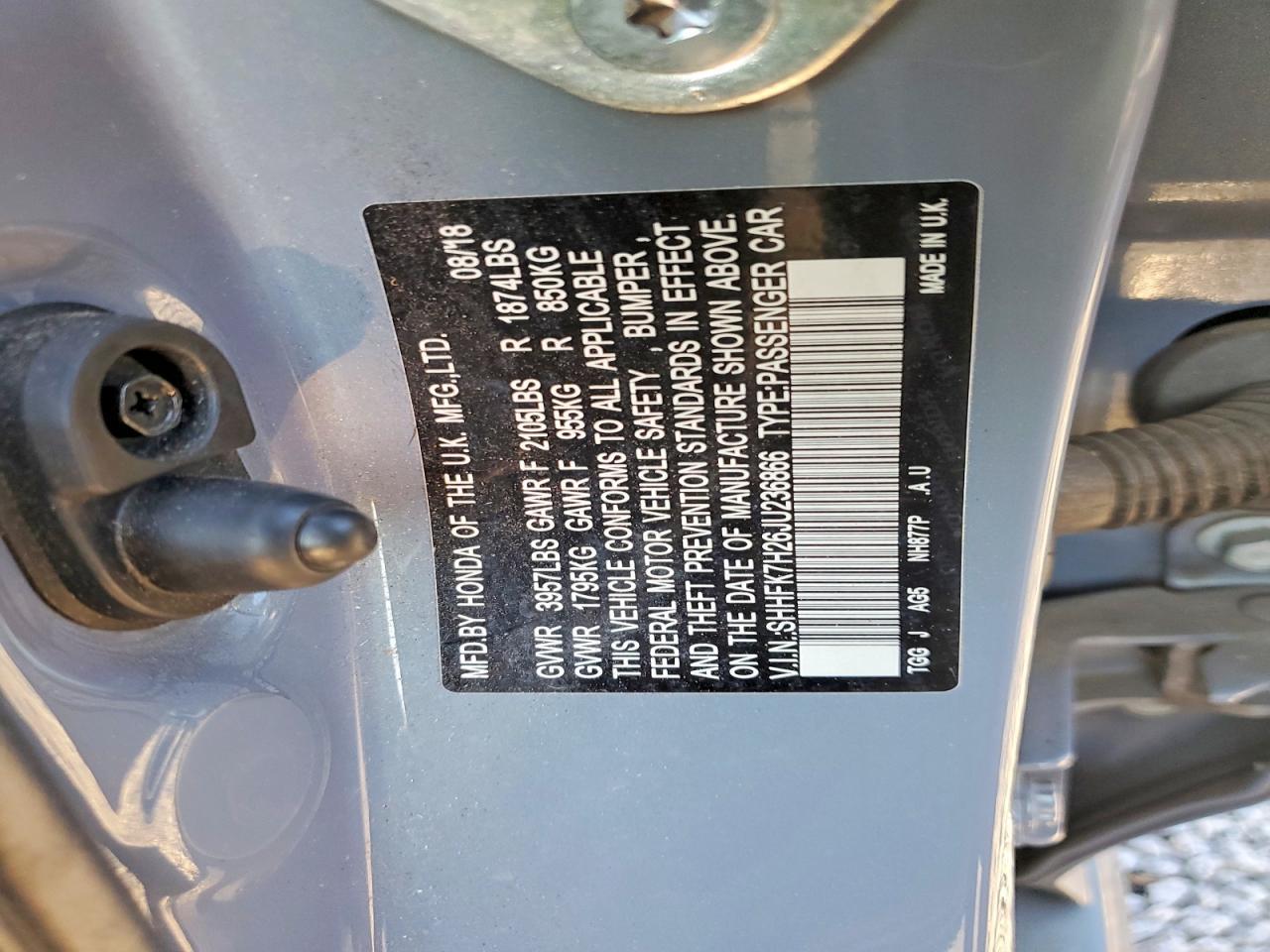2018 Honda Civic lx
