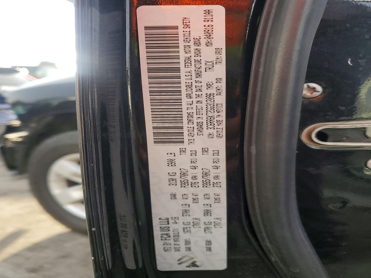 2016 Dodge Ram 1500 st