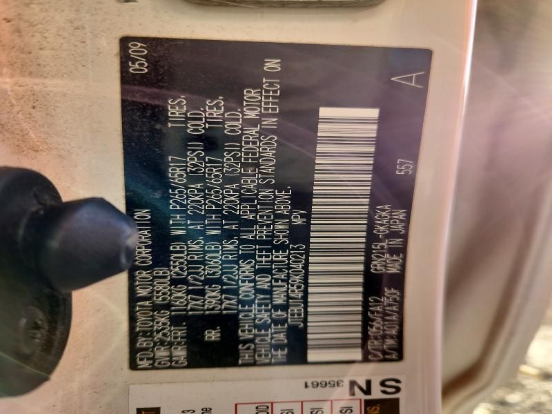 2009 Toyota 4runner SR5