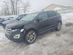 Ford salvage cars for sale: 2016 Ford Edge Titanium