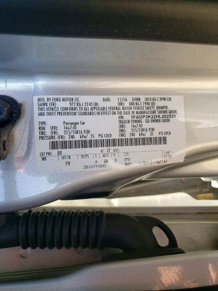 2017 Ford Focus se