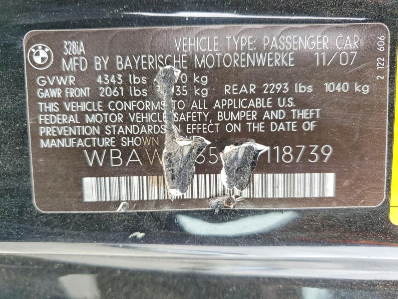 2008 BMW 328 i Sulev