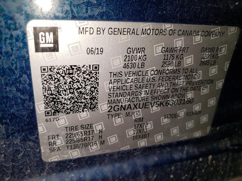 2019 Chevrolet Equinox lt
