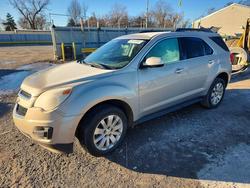 Chevrolet salvage cars for sale: 2011 Chevrolet Equinox lt