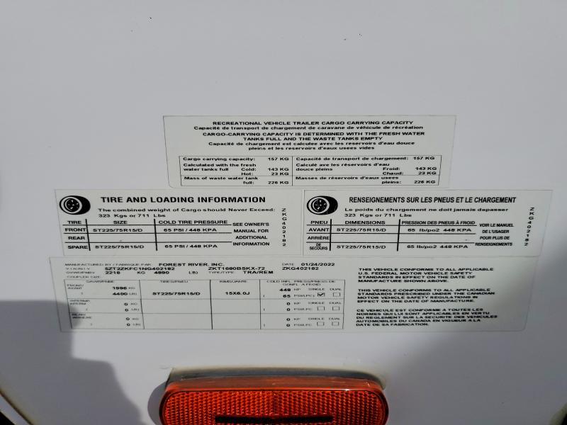 2022 Wildwood 2022 Foresriver Ozark-Camper