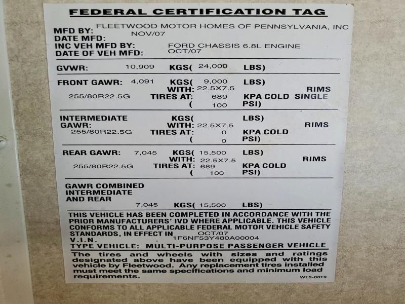 2008 Ford F530 Super Duty