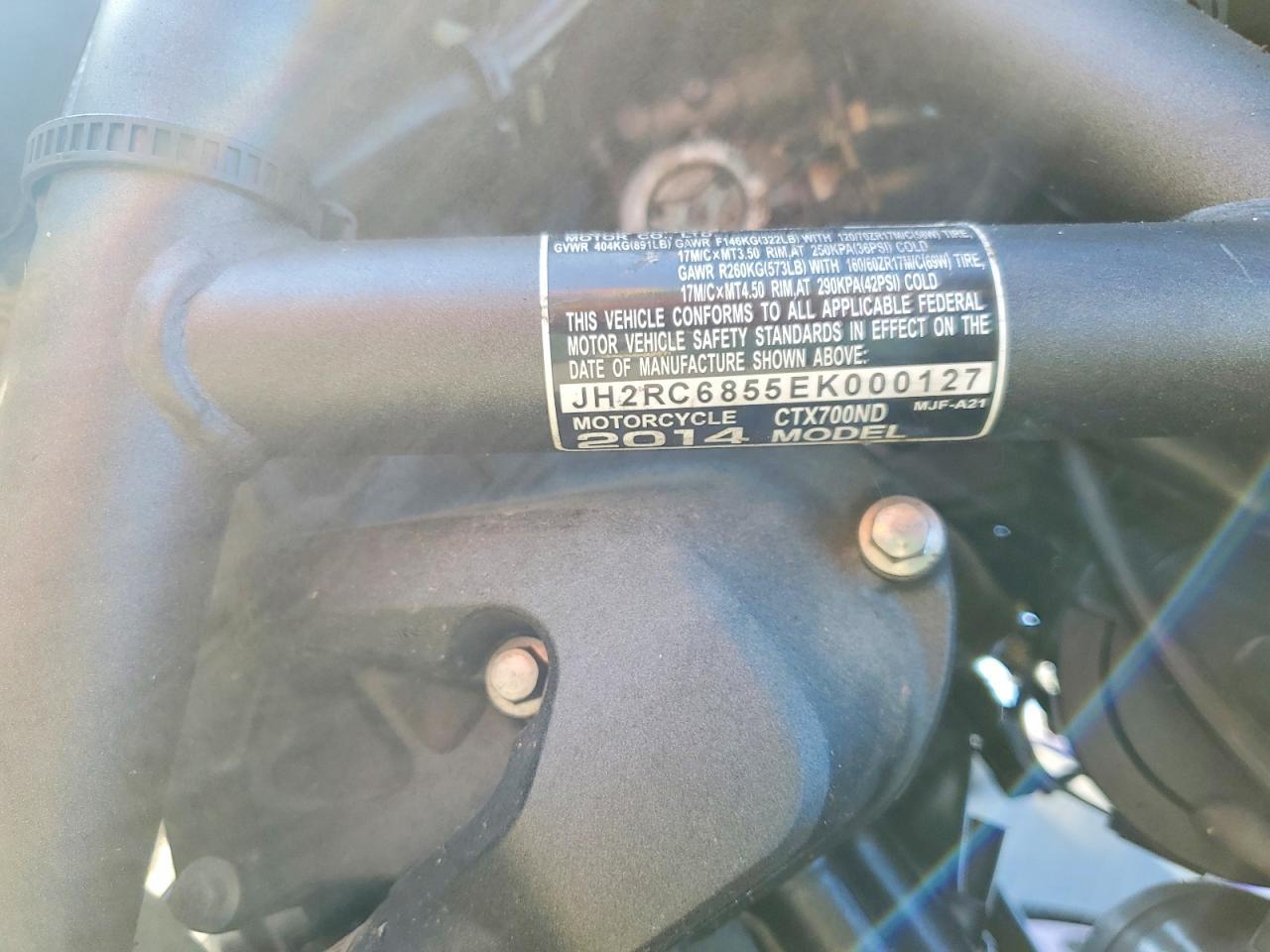 2014 Honda CTX700 ND