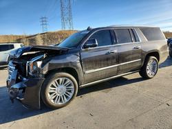 Cadillac salvage cars for sale: 2016 Cadillac Escalade esv Platinum