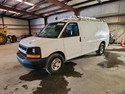 Salvage trucks for sale at Knightdale, NC auction: 2013 Chev Rolet Express G2500 Utility / Service Van