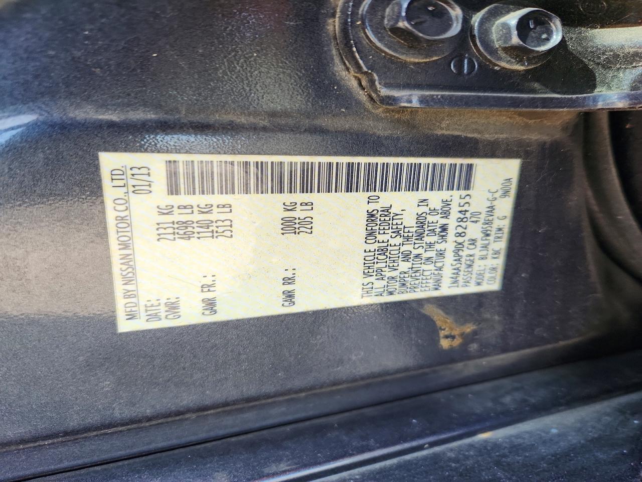 2013 Nissan Maxima s