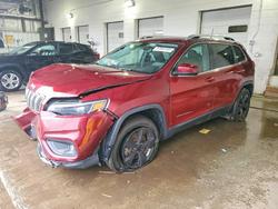 Jeep salvage cars for sale: 2019 Jeep Cherokee Latitude Plus