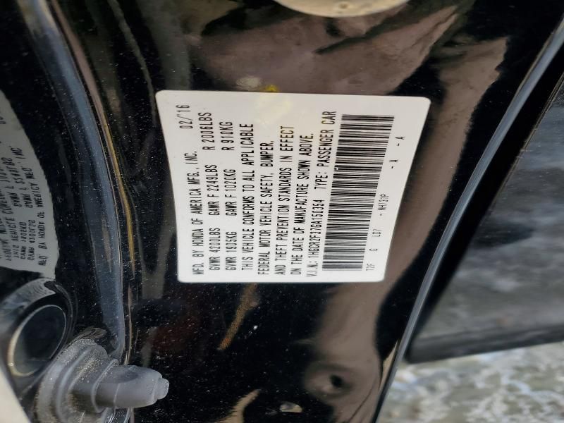 2016 Honda Accord lx