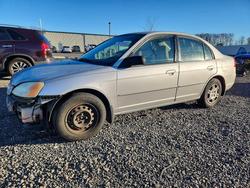 Honda Civic salvage cars for sale: 2002 Honda Civic