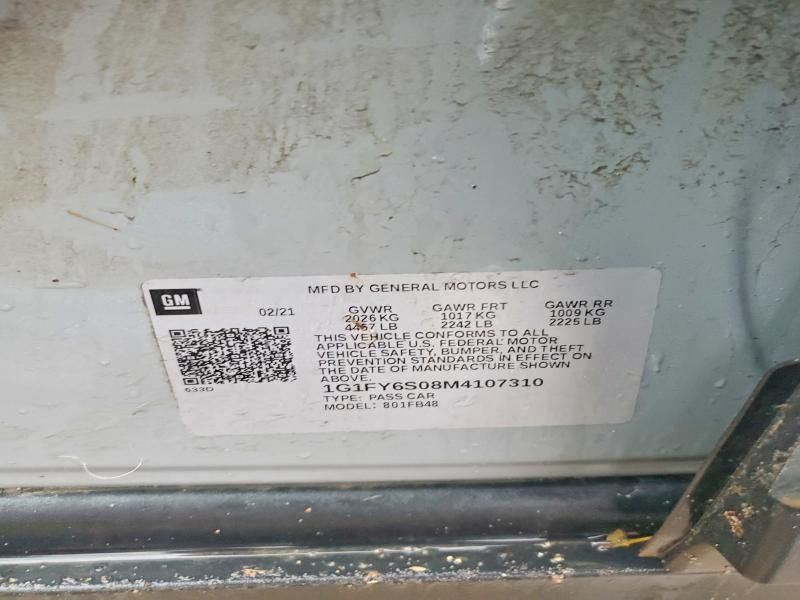 2021 Chevrolet Bolt ev lt