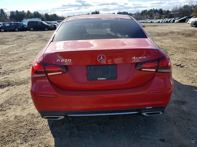 2019 Mercedes-Benz A 220 4matic