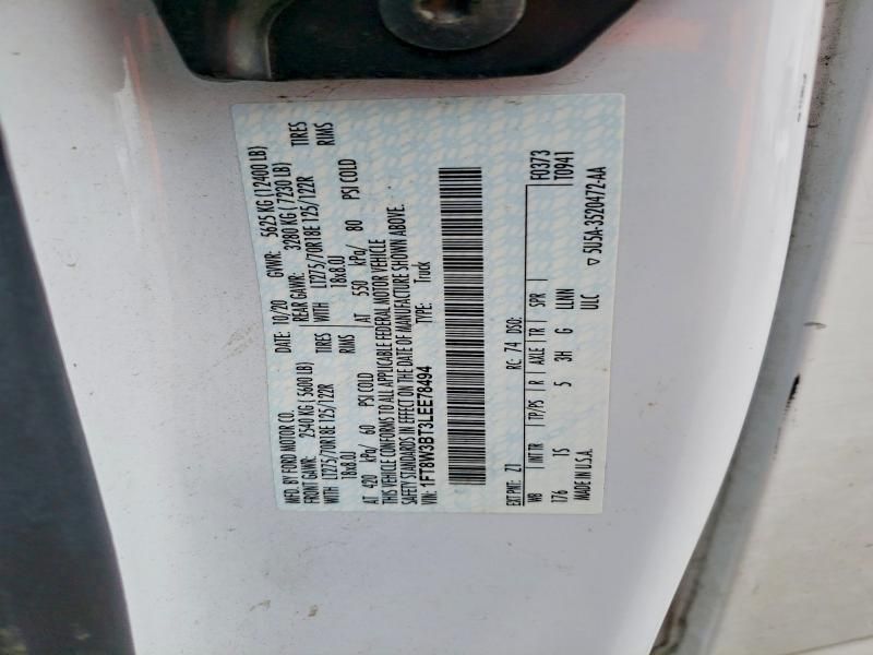 2020 Ford F350 Super Duty Utility / Service Truck