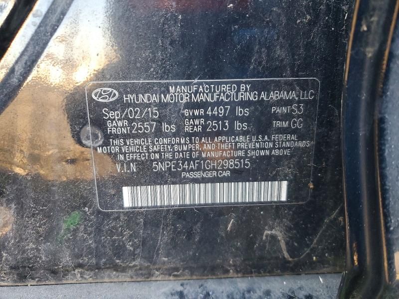 2016 Hyundai Sonata Sport