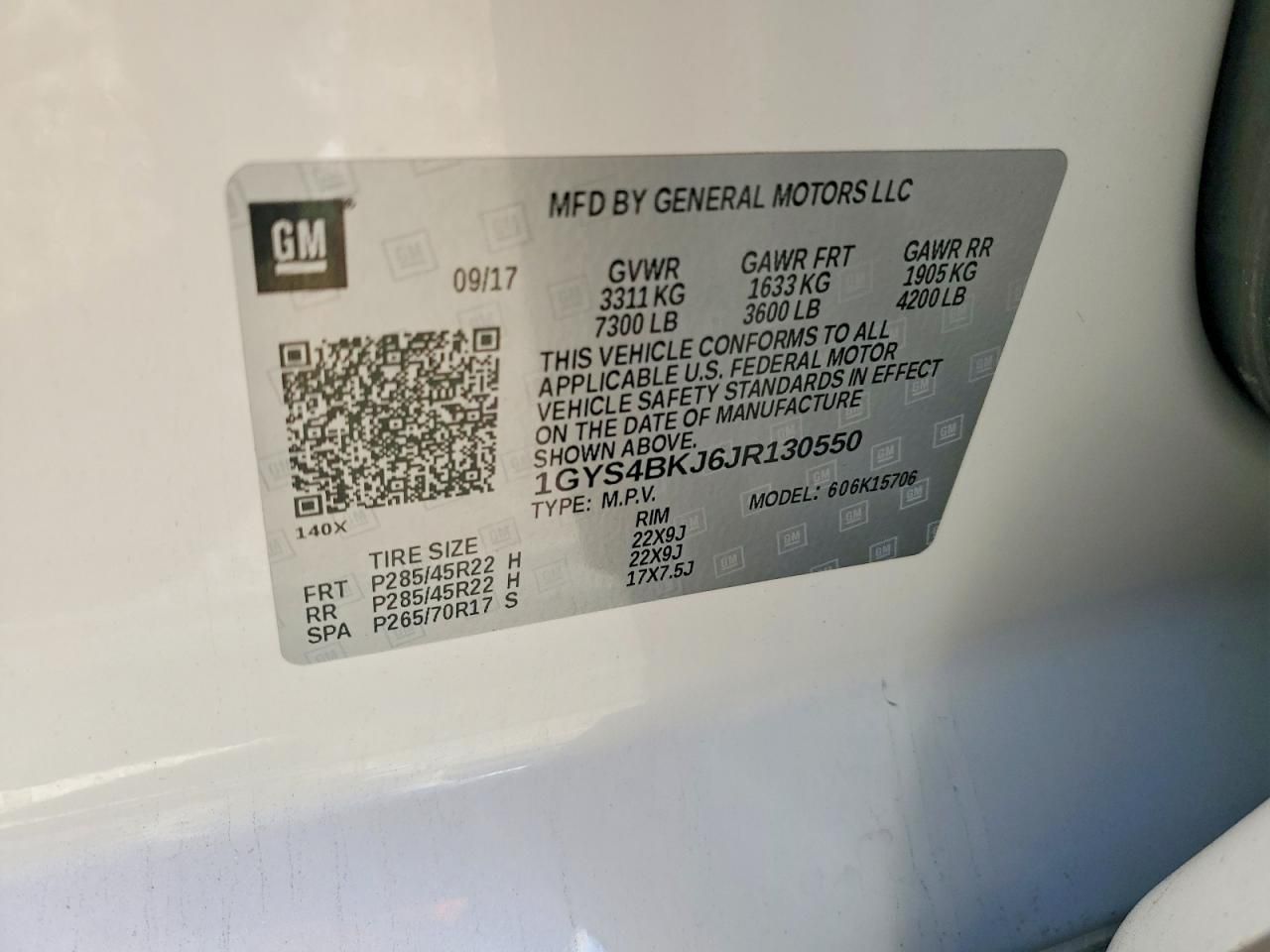 2018 Cadillac Escalade Luxury