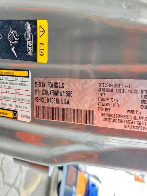 2021 Jeep Wrangler Unlimited Rubicon