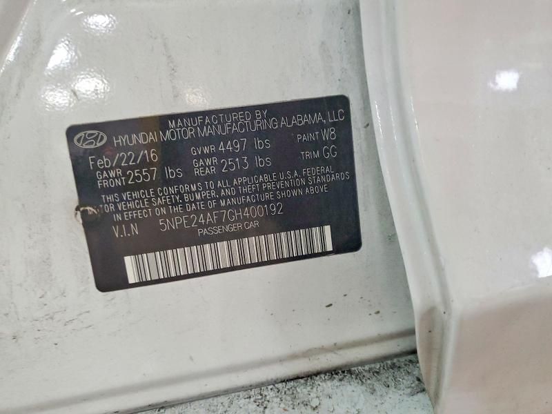 2016 Hyundai Sonata se