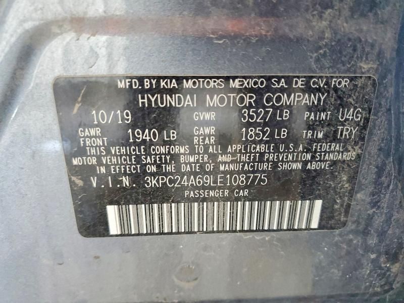 2020 Hyundai Accent se