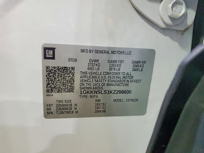 2019 GMC Acadia sle
