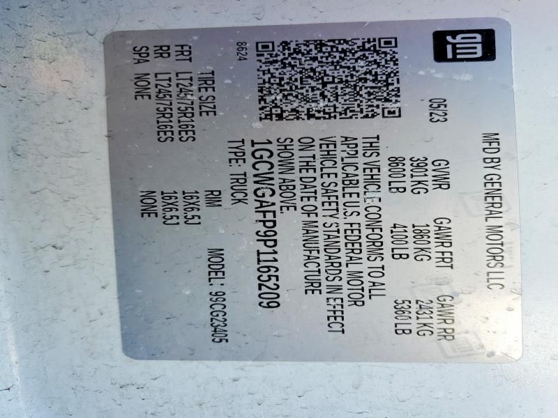 2023 Chevrolet Express G2500 Utility / Service van