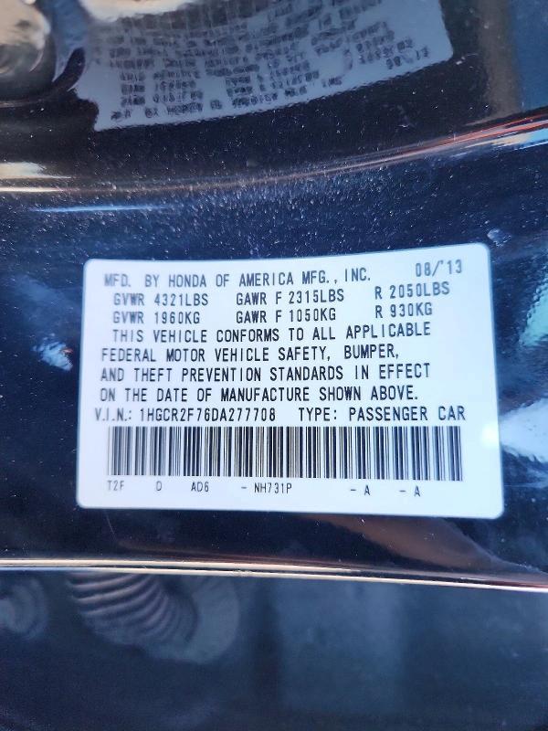 2013 Honda Accord ex