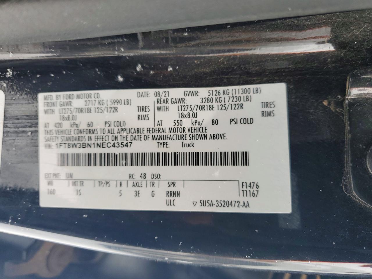 2022 Ford F350 Super Duty